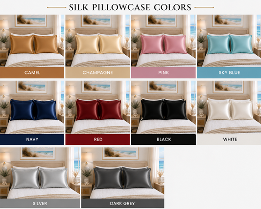Satin Pillowcase Set