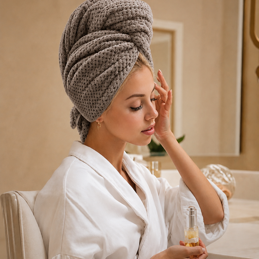 Quick-Dry Microfiber Hair Wrap