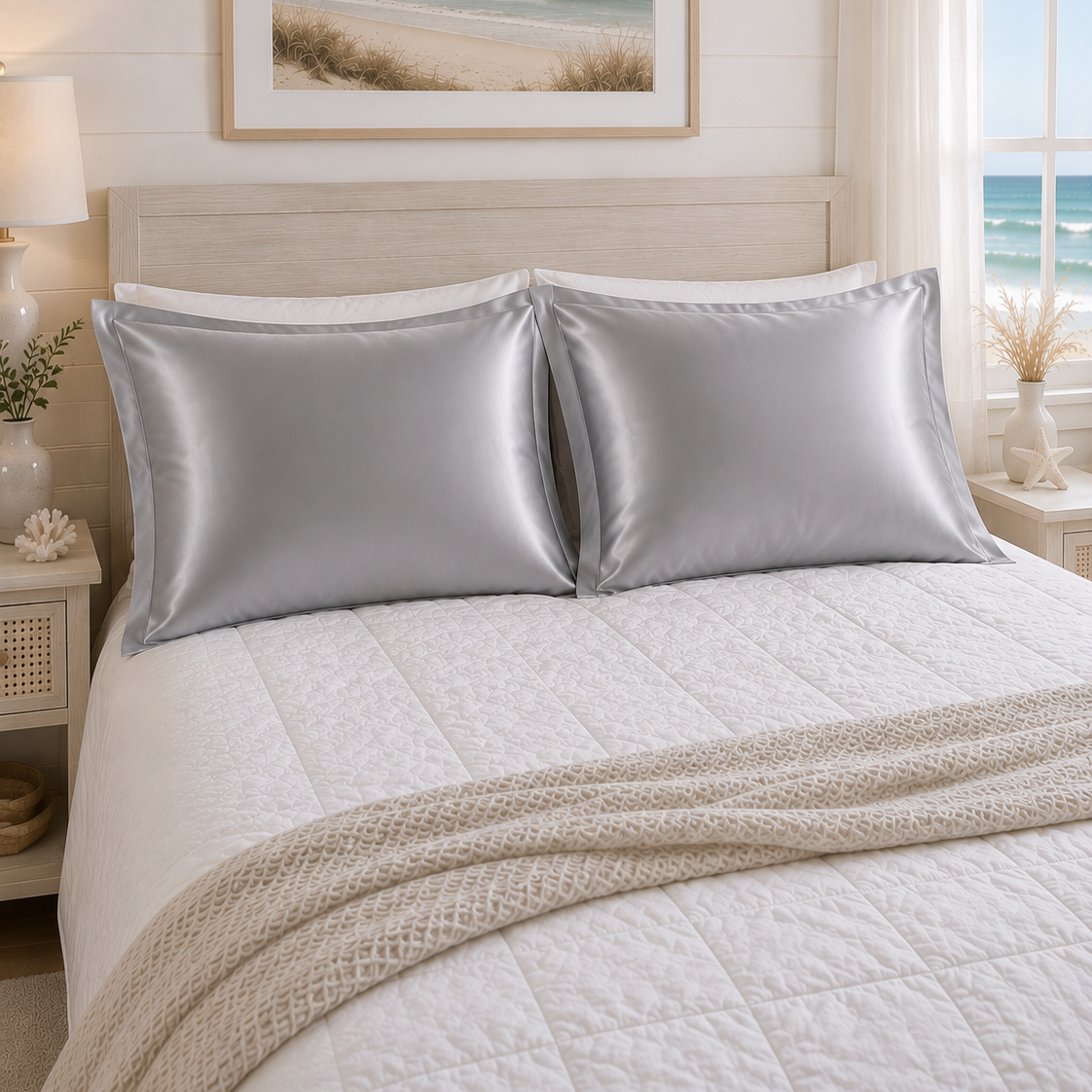 Satin Pillowcase Set