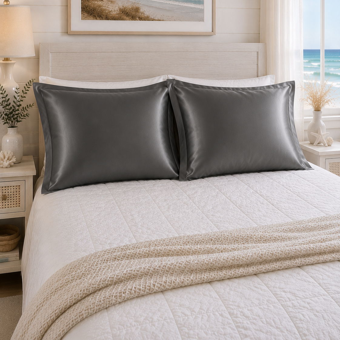 Satin Pillowcase Set