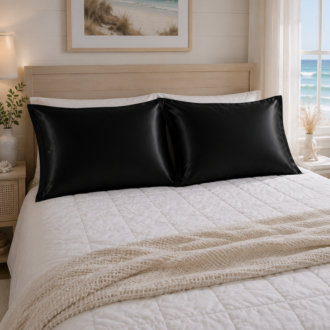 Satin Pillowcase Set